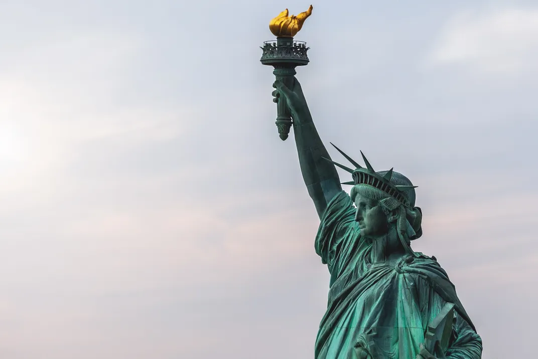 This Remarkable Statue of Liberty Model Made by the Sculptor of the Original Has a New Summer Home at the Smithsonian Castle