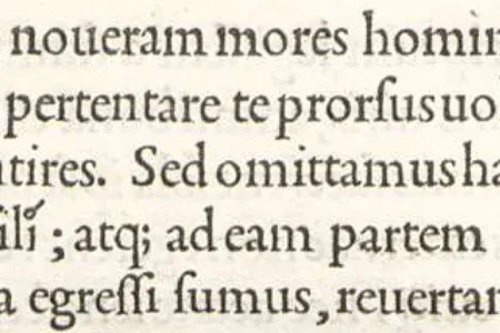 The first reported use of the semicolon was in the essay &quot;De Aetna,&quot; pictured in part here, by&nbsp;Pietro Bembo and published by&nbsp;Aldus Manutius in the 1490s.