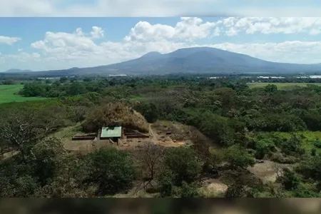 Construction of the pyramid, which stood 43 feet tall and roughly 130 feet wide, began within 5 to 30 years of the Tierra Blanca Joven eruption.