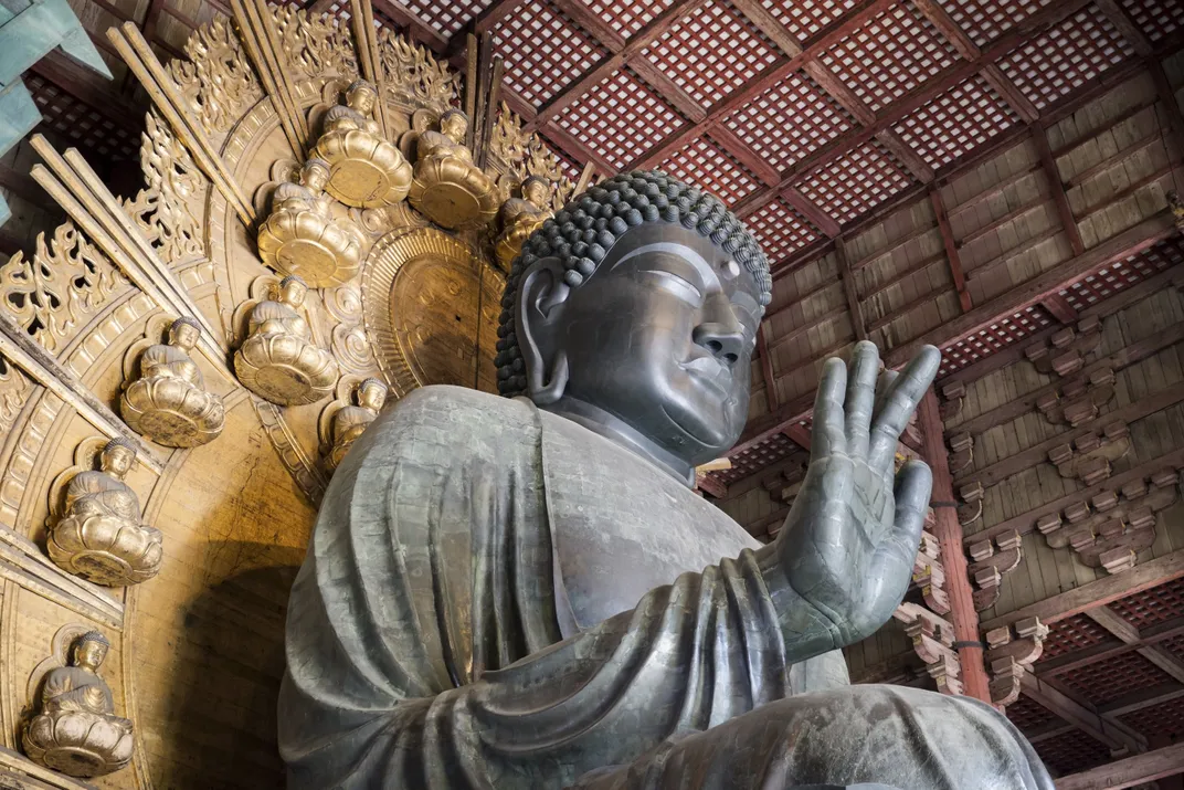 Buddha at Todai-ji Temple, Nara