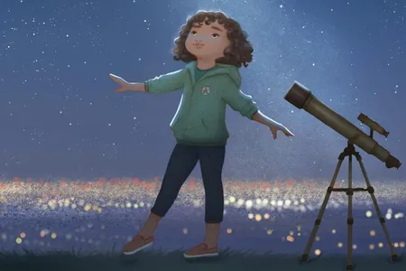 From "Hello, Star" written by Stephanie V.W. Lucianovic and illustrated by Vashti Harrison. 