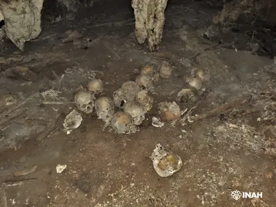Researchers dated the skulls to between 900 and 1200 C.E.