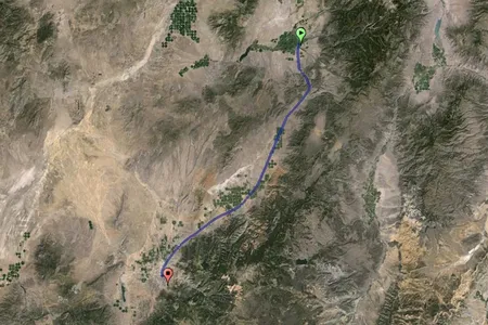 About 25 million years ago, a massive landslide engulfed the area between Beaver and Cedar City, Utah. 