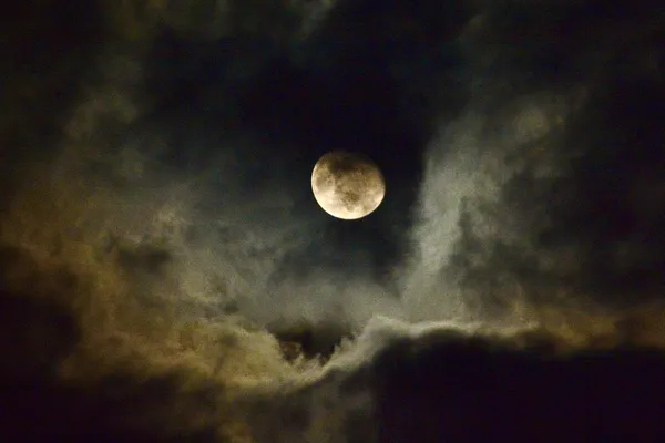 Moon Glow on Clouds thumbnail