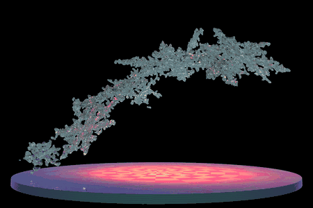 This visualization is based on the first three-dimensional numerical model of melting snowflakes in the atmosphere, developed by scientist Jussi Leinonen of NASA's Jet Propulsion Laboratory in Pasadena, California. 