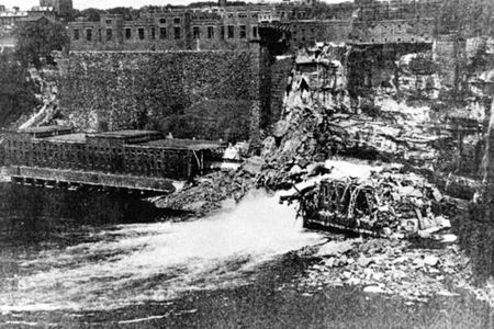 Niagara Falls is beautiful, but it can also be destructive.