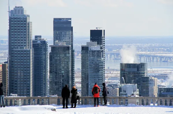 Montreal in winter thumbnail