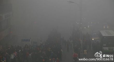 A street scene in Harbin