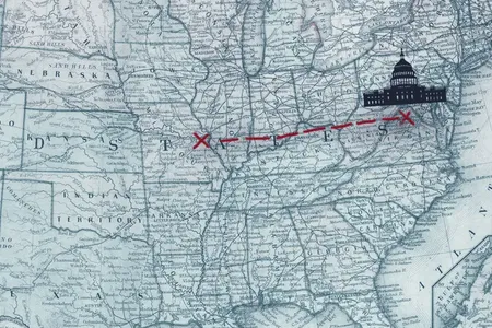 As part of the nation&#39;s westward expansion motives, some Midwesterners wanted to move the capital to St. Louis