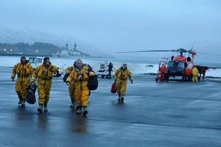 The crew of the Kulluk were rescued from the oil drilling platform by the U.S. Coast Guard on Saturday, December 29.