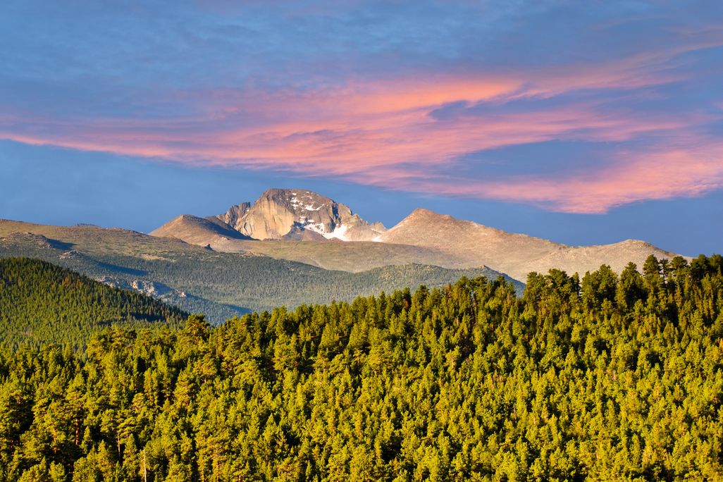 Longs Peak in Colorado