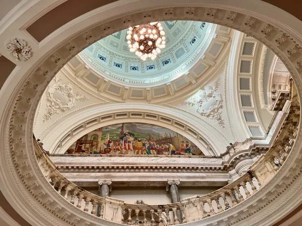 Inside the dome of City Hall in Belfast, Ireland thumbnail