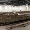 Gunboat in new conservation lab