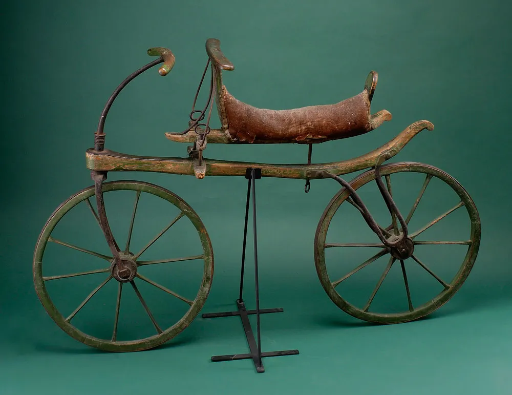 This Wooden Running Machine Was Your Fixie’s Great-Great Grandpa