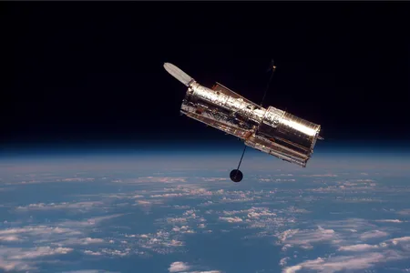 After about a month of darkness, Hubble is back online and already collection impressive scientific data.