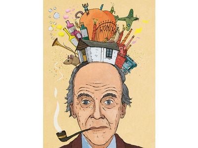 Roald Dahl illustration