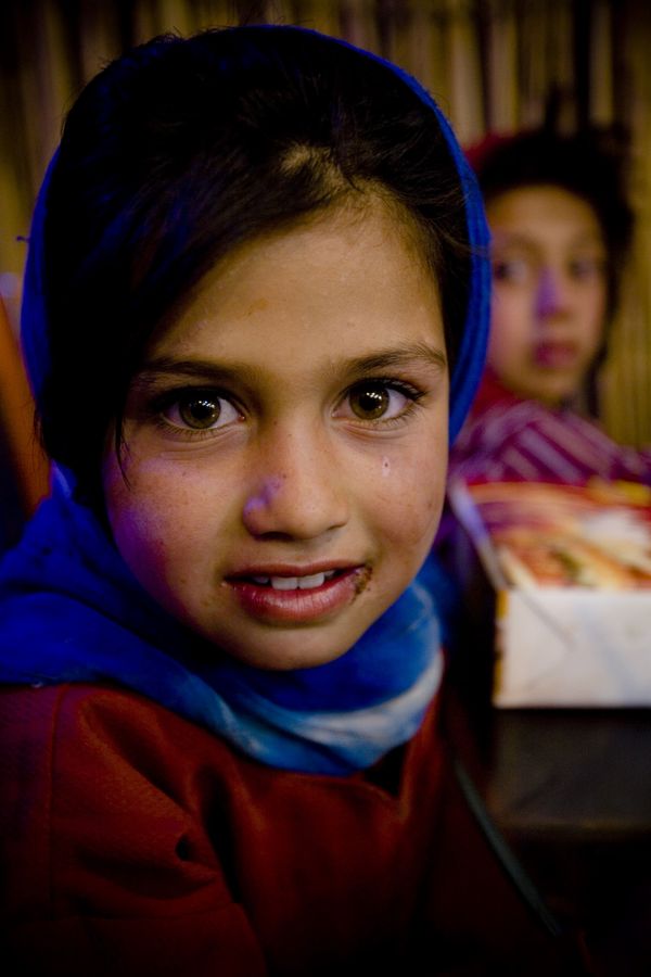 A street girl in Kabul. thumbnail