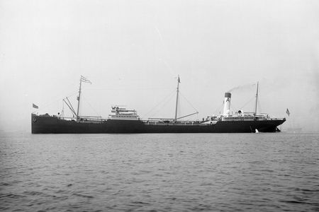 The remains of S.S. Frank H. Buck peek above the surface during low tide off San Francisco's Lands End. 