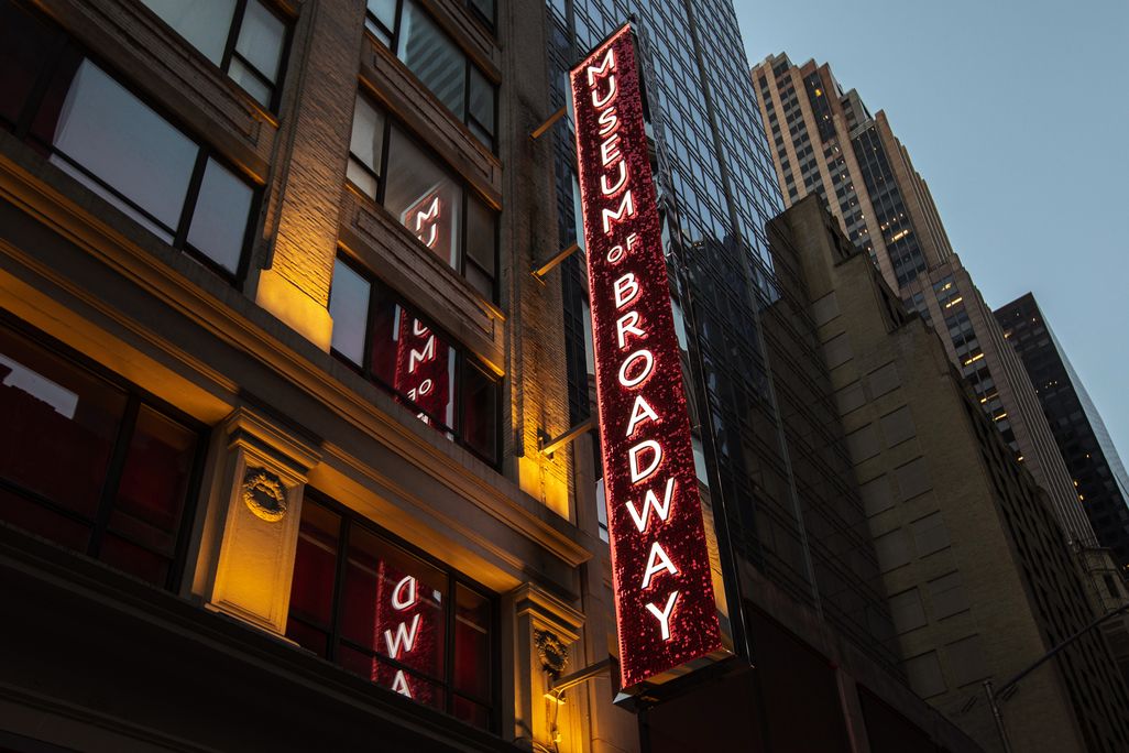 Exterior of Museum of Broadway
