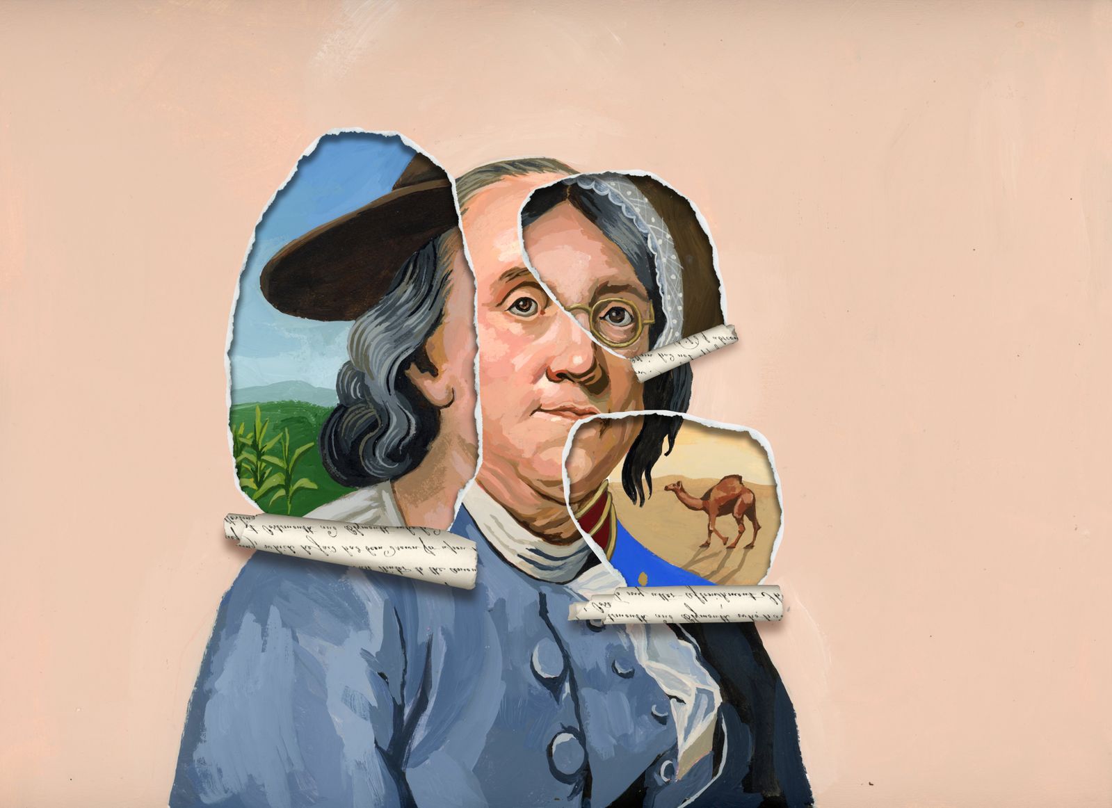 Among All the Great Things Benjamin Franklin Invented or Discovered, His Alter Egos Gave Him the Most Freedom