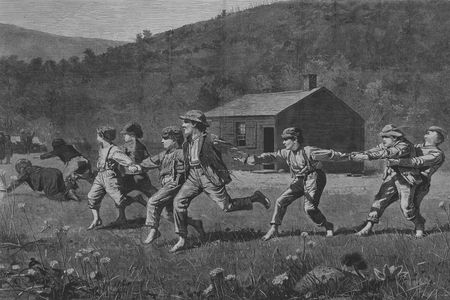 "Snap-the-Whip" (Winslow Homer, 1873) 