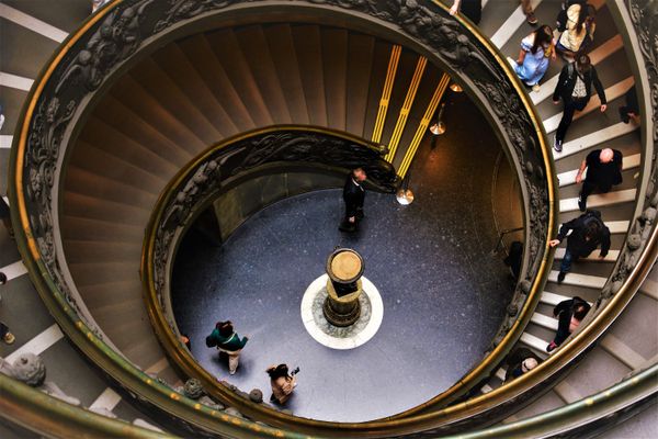 The Vatican Museum Staircase thumbnail