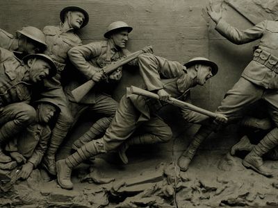 large scale figurine used for sculpting