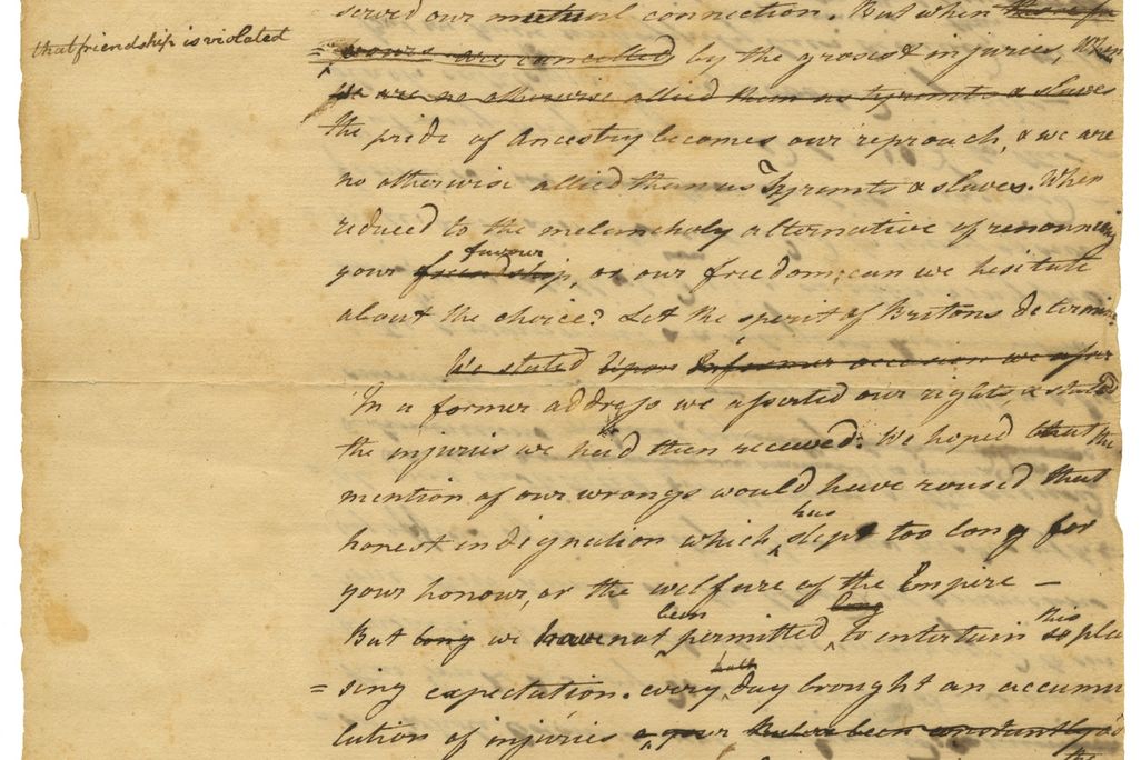 Morris-Jumel Mansion Document