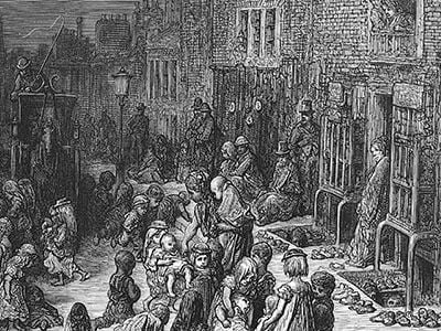 Seven Dials, in central London, was synonymous with poverty and crime, a black hole to most Londoners. Charles Dickens stormed it with pen and paper.