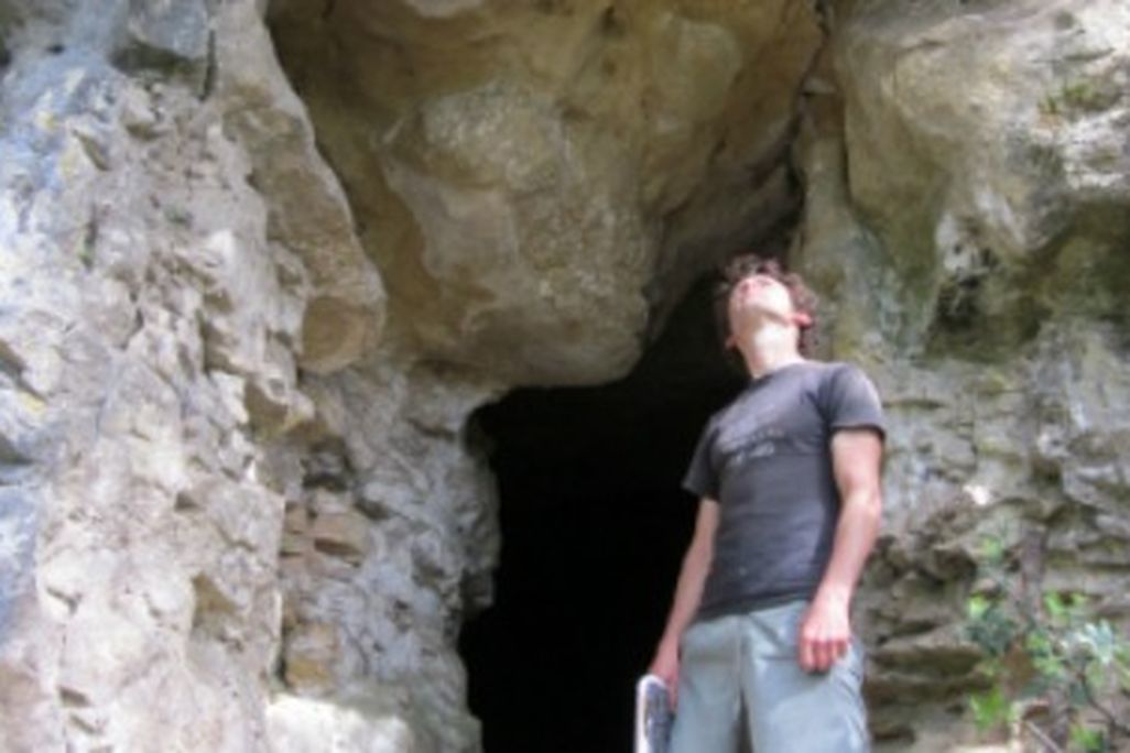 hilltop cave