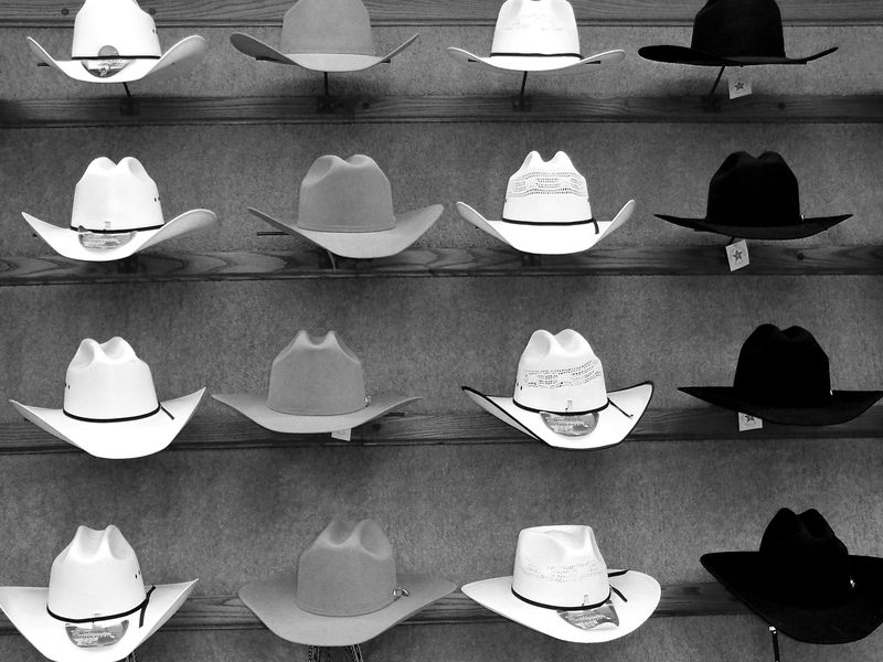 Every year at the state fair you can get your cowboy hat steamed and