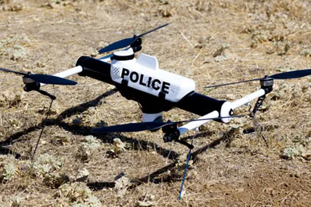 Meet the Qube drone, specially designed for police departments.