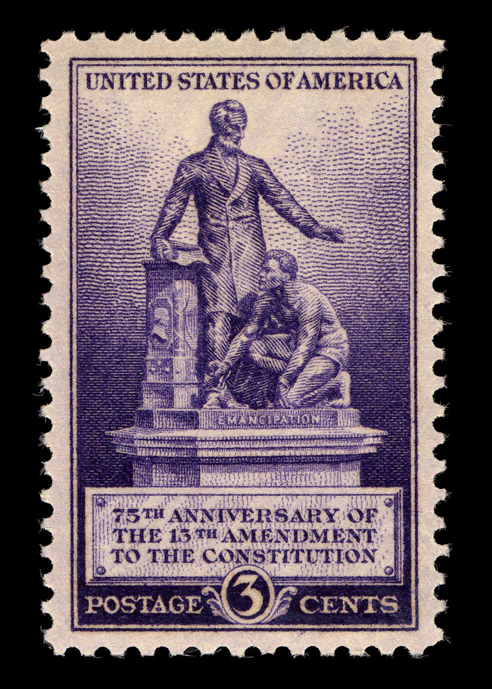 13th Amendment Stamp