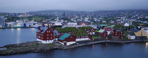The Old Town of Tórshavn "Tinganes" at Night thumbnail
