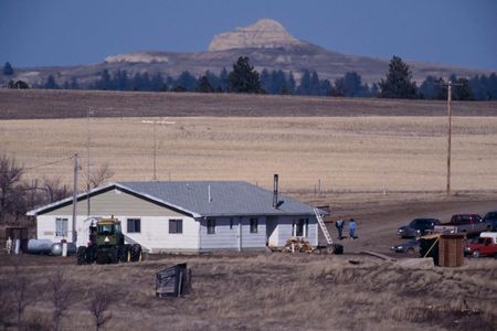 The ranch where the Montana Freemen had an armed standoff with the FBI.