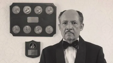 Eugene Allen, inspiration behind The Butler, poses for a portrait by Roland Freeman.