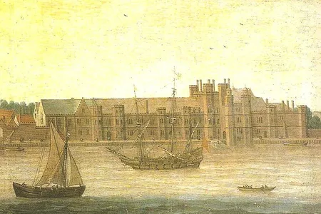Artists view of Greenwich Palace