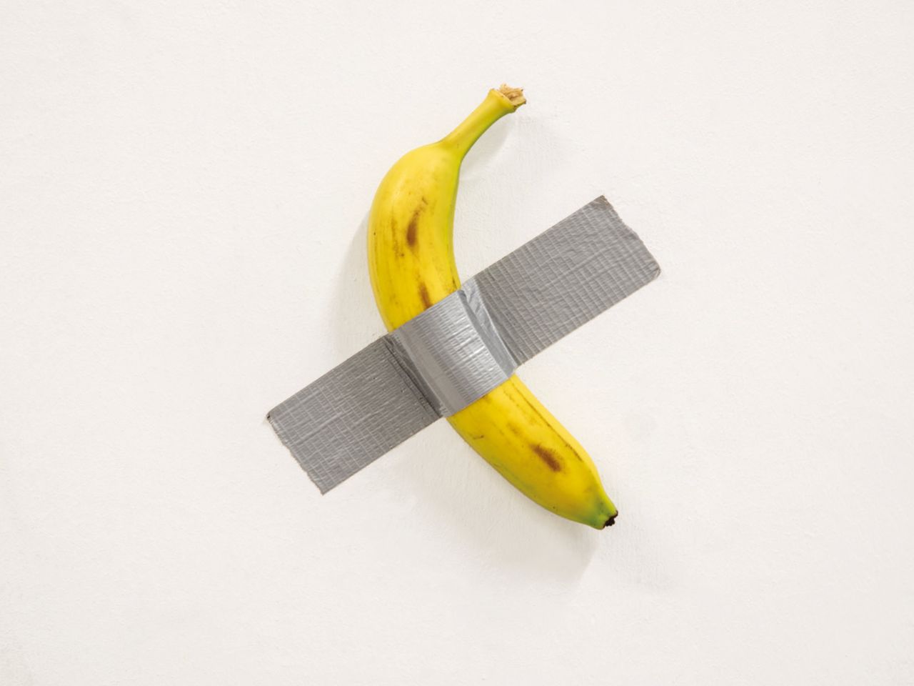 These Bananas Duct-Taped to the Wall Are Worth Millions. Hungry