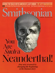 Cover of Smithsonian magazine issue from May 2019