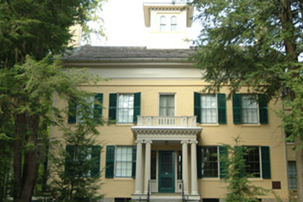 The Homestead, Emily Dickinson’s house in Amherst, Massachusetts