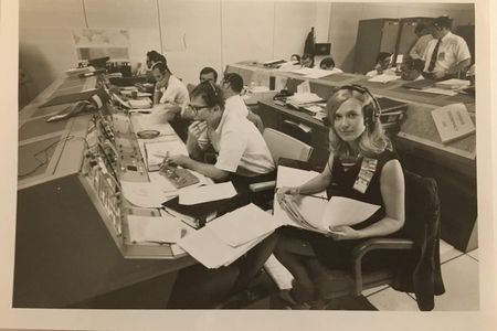 Return-to-Earth specialist Poppy Northcutt during the Apollo program.
