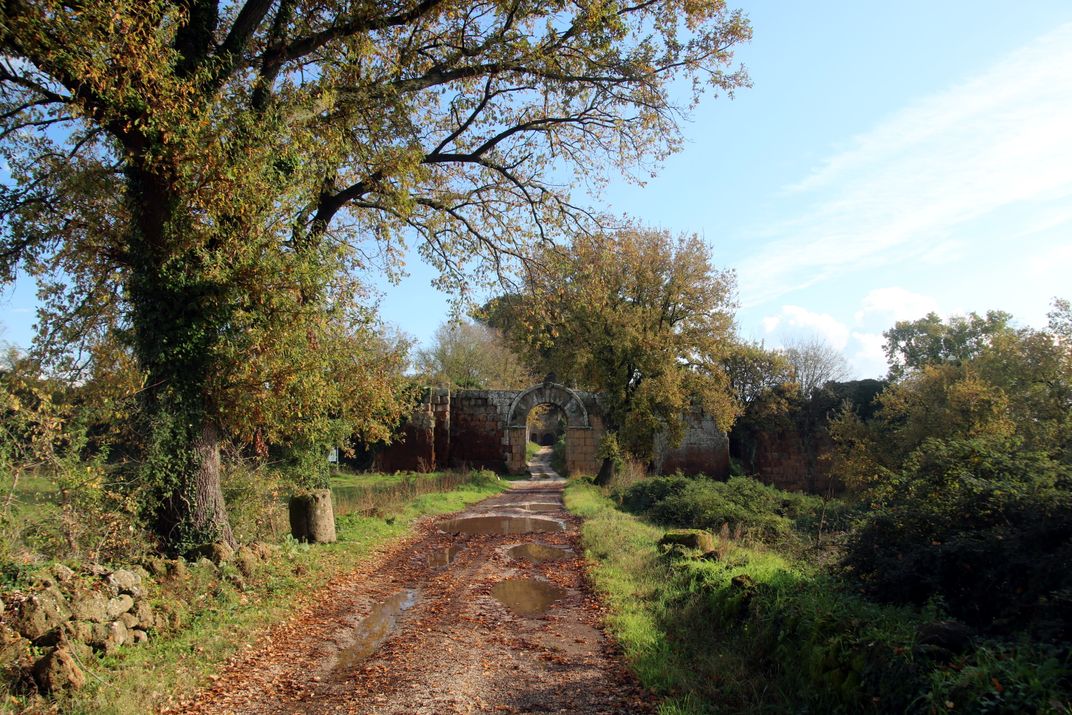 Ruins of Buried Roman City