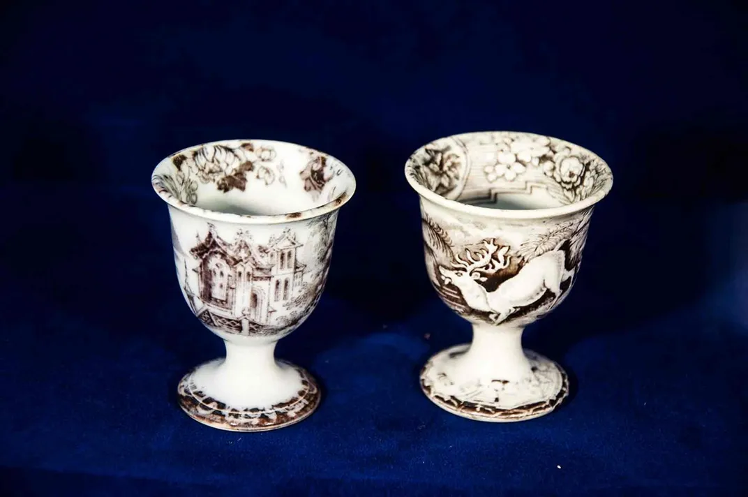 Egg cups from the Josephine Willis