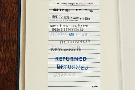 Is your book overdue? Help may be in sight. 