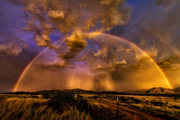 Double Rainbow Monsoon Storm thumbnail