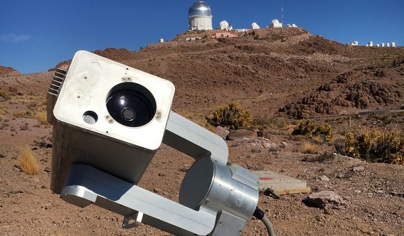 This telescope located in Cerro Tololo, Chile is just one of many within the MicroObservatory Robotic Telescope Network. (Smithsonian Astrophysical Observatory)