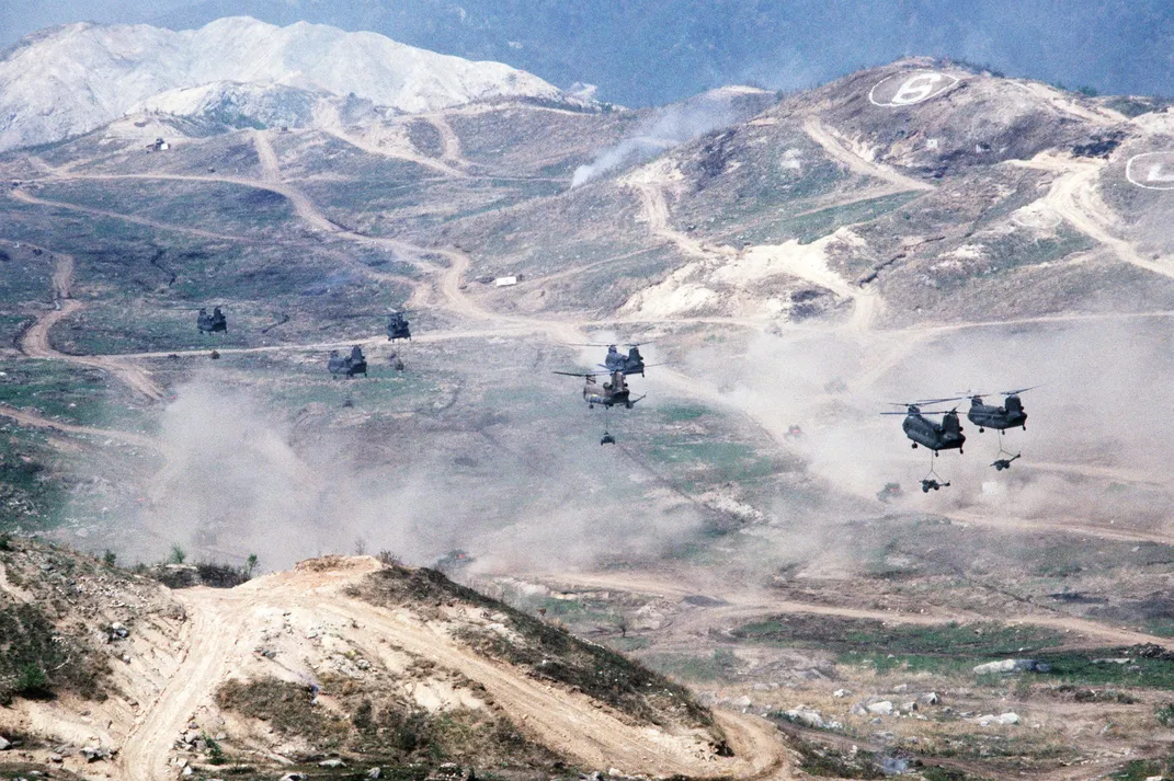 CH-47s on Nightmare Range