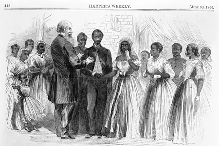 Through the Freedmen's Bureau, formerly enslaved people were able to obtain formal legal recognition of their marriages.