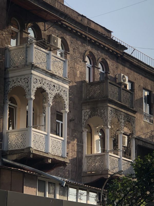 Wooden balconies that take you away from chaos. thumbnail