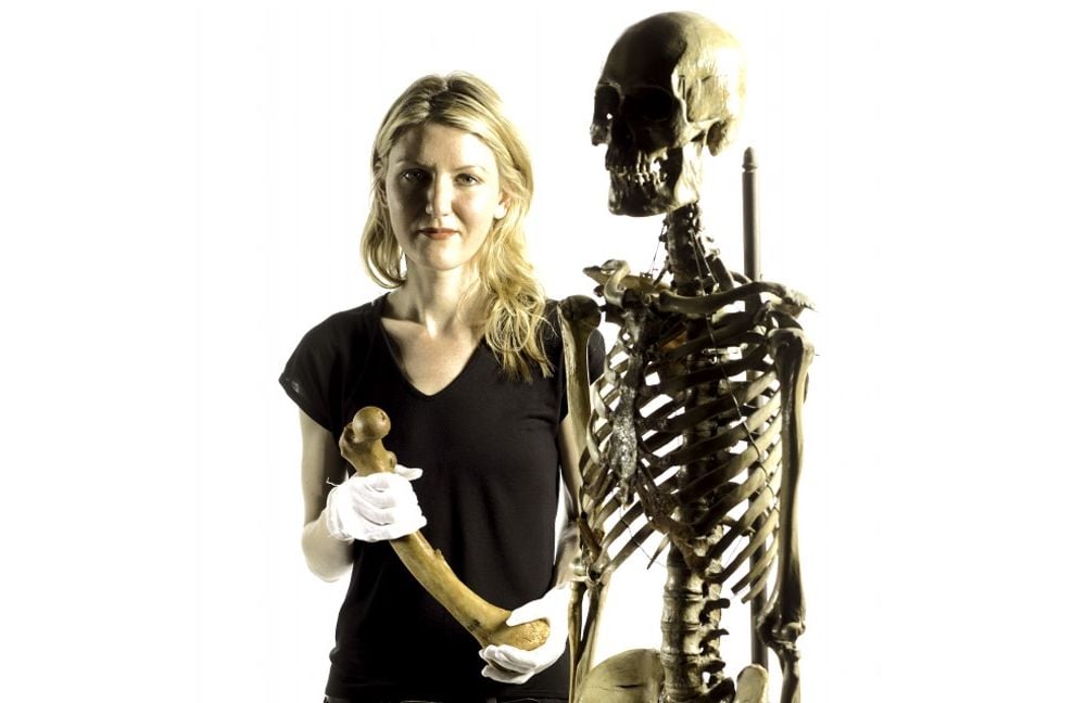 Sabrina Sholts is the curator of biological anthropology at the Smithsonian’s National Museum of Natural History. (Paul Fetters, Smithsonian)